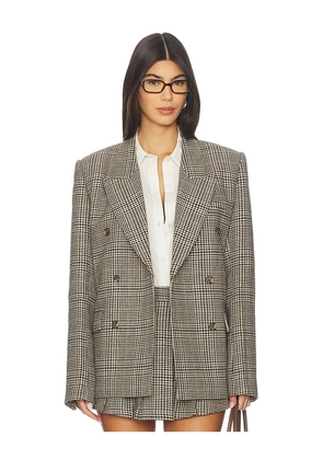 Lovers and Friends Elsie Blazer in Brown. Size M. Also in L, S, XL, XS.