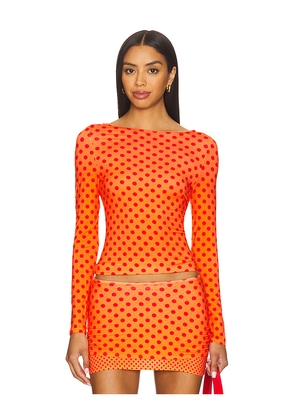 Miaou Amelia Top in Red. Size L. Also in XL.