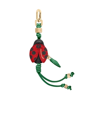 MAISON de SABRÃ SabrÃ©moji Garden Bug Charm in Red.