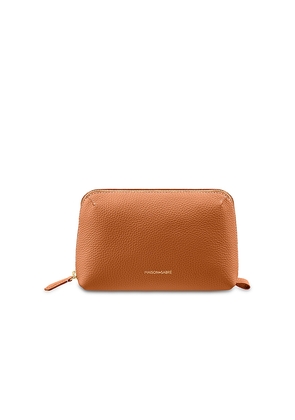MAISON de SABRÃ Tech Pouch in Brown.
