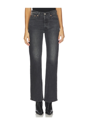 LEVI'S Wedgie Boot Jeans in Black. Size 24. Also in 25, 26, 27, 28, 29, 30, 31, 32.