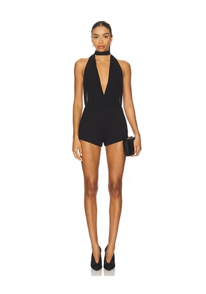NBD The Ravee Romper in Black. Size M. Also in XS, S, L, XL.