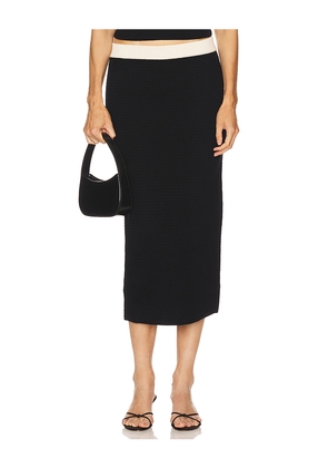 OSIS STUDIO Bryn Skirt in Black. Size M. Also in L, S, XS.