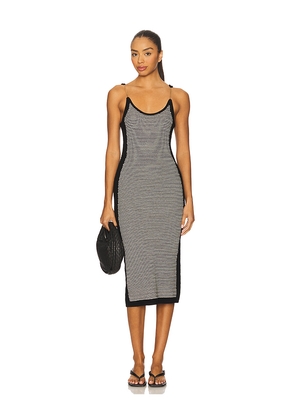 OSIS STUDIO Monica Dress in Black. Size M. Also in XS, S, L.