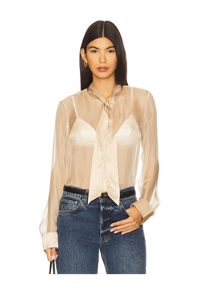OSIS STUDIO Crystal Top in Ivory. Size M. Also in XS, S, L.
