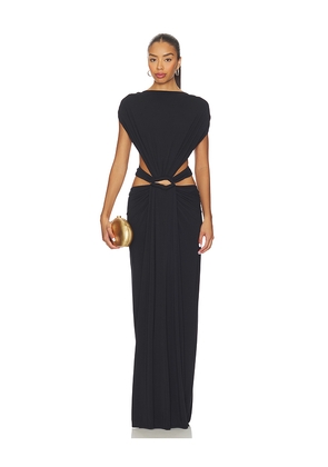 NBD Nicolette Gown in Black. Size M. Also in XS, S, L, XL.