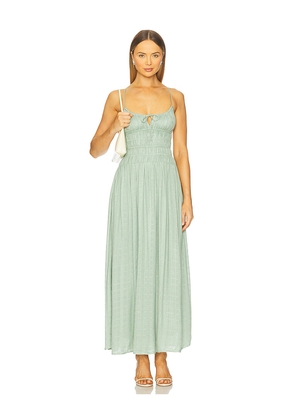 LSPACE Tala Maxi Dress in Green. Size S. Also in XS.