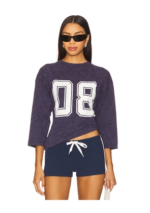 LIONESS City Tee in Navy. Size S. Also in XXS, XS.