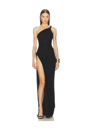 Michael Costello x REVOLVE Ancona Dress in Black. Size M. Also in L.