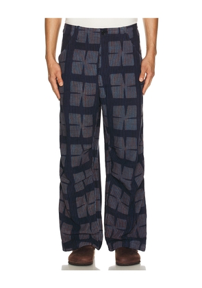 Kardo Drawstring Snow Pant in Blue. Size M. Also in L, XL/1X.