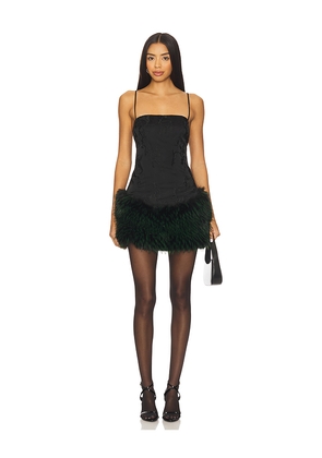 Kim Shui Mona Silk Mini Dress in Black. Size M. Also in S, XS.
