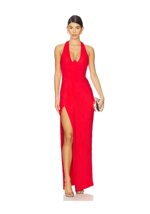 Nookie Belleza Gown in Red. Size M. Also in S, XS, L, XL.