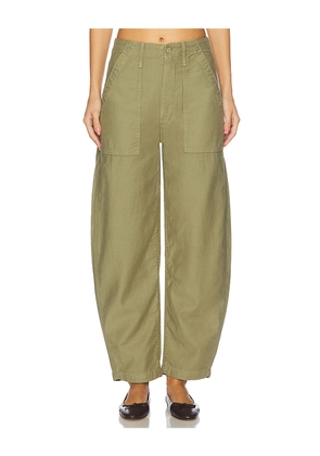 MOTHER The Fangirl Fatigue Flood in Green. Size 23. Also in 24, 25, 26, 27, 28, 30.