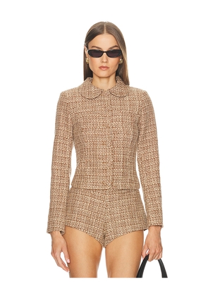 LOBA Daphne Tweed Jacket in Multi. Size M. Also in XS, S, L, XL.