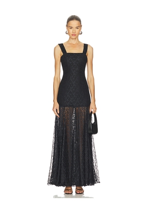 L'Academie by Marianna Abri Gown in Black. Size M. Also in XS, XXS, S, L, XL.