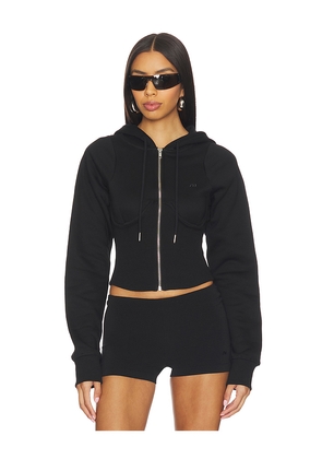 Miaou Sadie Hoodie in Black. Size L. Also in M, XXS.