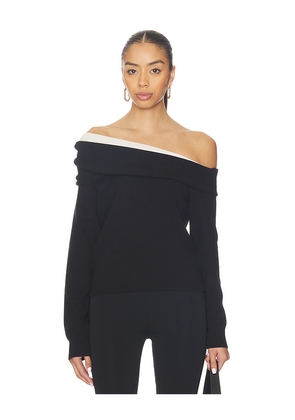 Line & Dot Ysa Sweater in Black. Size M. Also in S, XS, L.