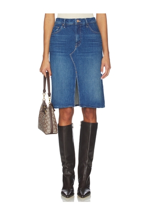 MOTHER The Ditcher Midi Skirt in Red. Size 25. Also in 24, 26, 32.