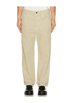 NILI LOTAN Cord Billie Pant in Beige. Size 32. Also in 31, 34, 36.