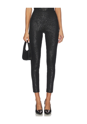 Norma Kamali Cropped Legging in Black. Size M. Also in XS, S, L.