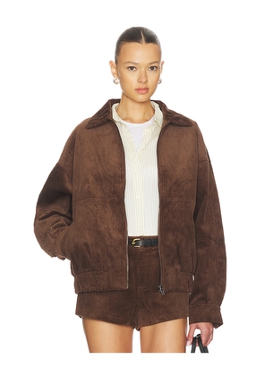 Nakedvice The Jude Cord Bomber in Brown. Size M. Also in L, S.