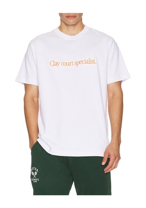 Oyster Specialist T-Shirt in Orange. Size M. Also in S, L, XL/1X.