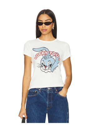 Kenzo Kenzo Lucky Me Cartoon Classic T-shirt in Ivory. Size S. Also in XS.