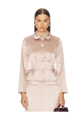 L'Academie by Marianna Yuli Jacket in Pink. Size M. Also in XXS, XS, S, L.