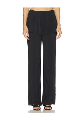 L'Academie by Marianna Teshi Pant in Black. Size M. Also in XXS, XS, S.