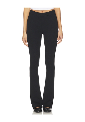 Lovers and Friends Wiley Rib Pant in Black. Size M. Also in XS, S, L.