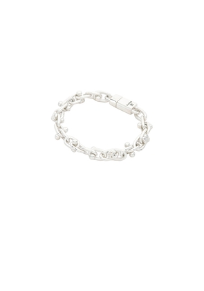 MAPLE Tropique Bracelet in Metallic Silver. Size 20cm. Also in 19cm, 21cm.