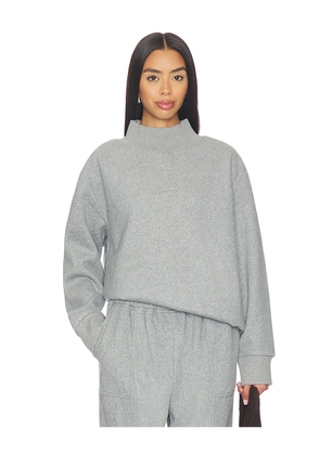 Lovers and Friends Laurel Sweatshirt Top in Grey. Size M. Also in XS, XXS, S, L, XL.