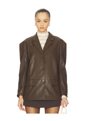 Maude Club Brenda Jacket in Brown. Size M. Also in L, S, XS.