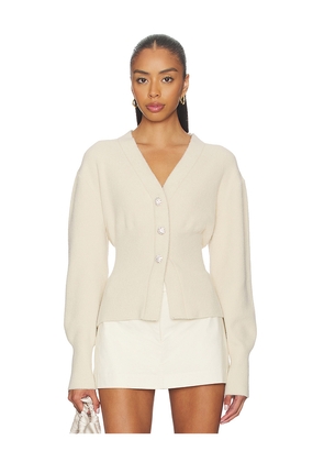 MAJORELLE Alden Cardigan in Neutral. Size L. Also in XXS.
