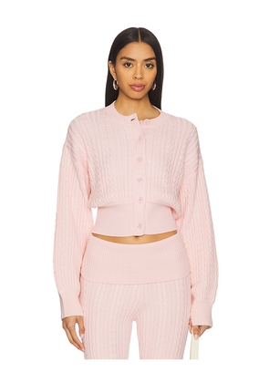 Lovers and Friends Bessie Cardigan in Pink. Size L. Also in S, XL.