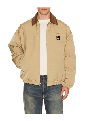 Obey Elysian Jacket in Brown. Size M. Also in S, L, XL/1X.