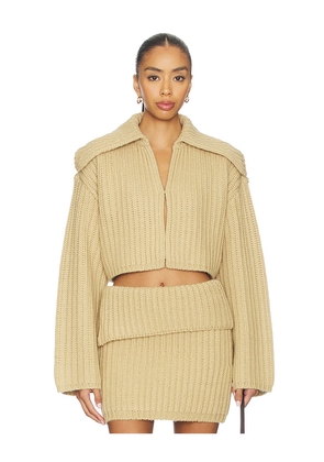 Lovers and Friends Carolina Cardigan in Tan. Size M. Also in XS, XXS, S, L, XL.
