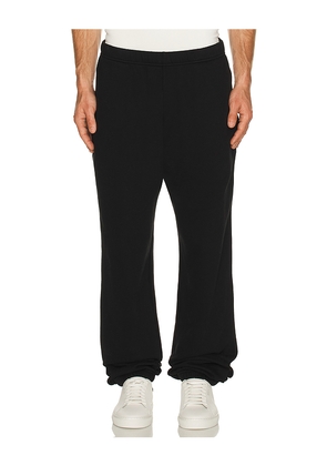 NILI LOTAN Enli Sweatpant in Black. Size S. Also in L, XL/1X, XXL/2X.