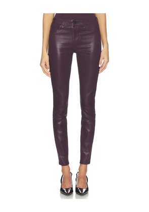 L'AGENCE Marguerite High Rise Skinny in Wine. Size 25. Also in 24, 27, 28, 29, 30.