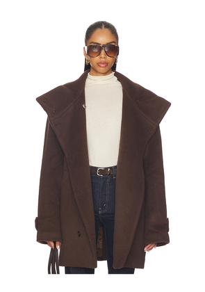 Lovers and Friends Rae Coat in Brown. Size M. Also in XS, XXS, S, L, XL.
