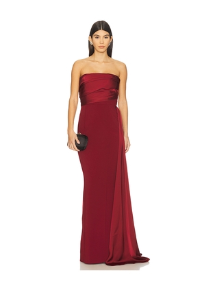NBD Amira Gown in Red. Size L. Also in S, XS.