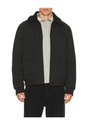 Original Penguin Contrast Collar Jacket in Black. Size S. Also in XL/1X.