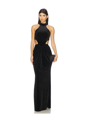 Mariandree Gaitan Corina Dress in Black. Size M. Also in XS, S, L, XL.