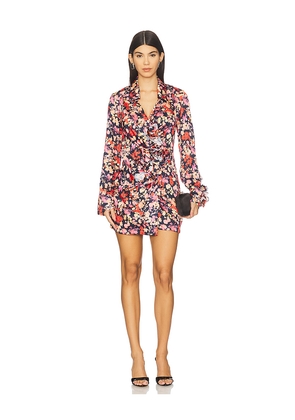 KIKA VARGAS Iris Dress in Blue. Size 10. Also in 2, 0, 4, 6.