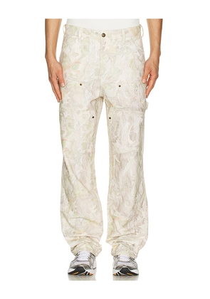 Market Handyman Carpenter Pants in Cream. Size 32. Also in 30, 34, 36.
