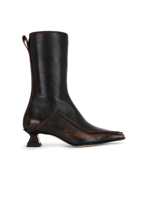 Miista Sallie Ankle Boots in Brown. Size 37. Also in 36, 38.