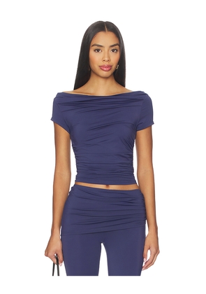 Nakedvice The Berlin Top in Blue. Size M. Also in L, S, XL, XS.