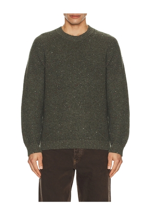 Marine Layer Inverness Crew Sweater in Green. Size S. Also in M, XL/1X.