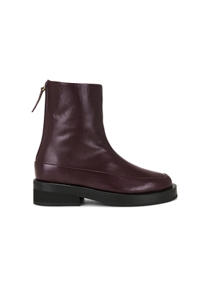 Mansur Gavriel Marion Boot in Wine. Size 36.5. Also in 36, 38.5, 39.5.
