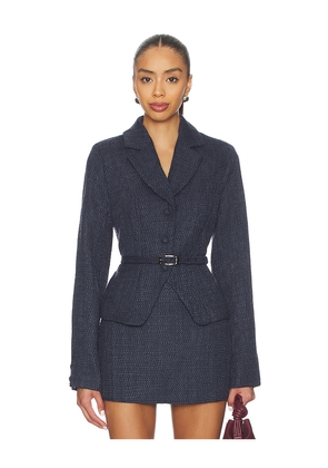 MORE TO COME Fawm Blazer in Navy. Size M. Also in L, S, XS, XXS.